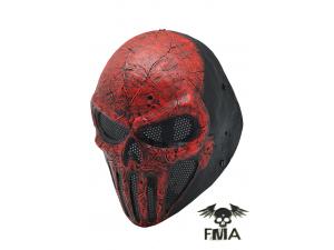 FMA  Wire Mesh "SKULL PUNISNER"  RED Mask  tb574